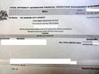 Construction permit invoice